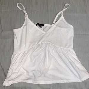 White tank top